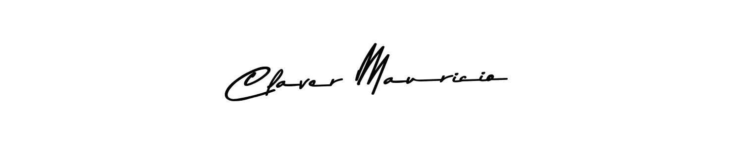 Make a beautiful signature design for name Claver Mauricio. With this signature (Asem Kandis PERSONAL USE) style, you can create a handwritten signature for free. Claver Mauricio signature style 9 images and pictures png