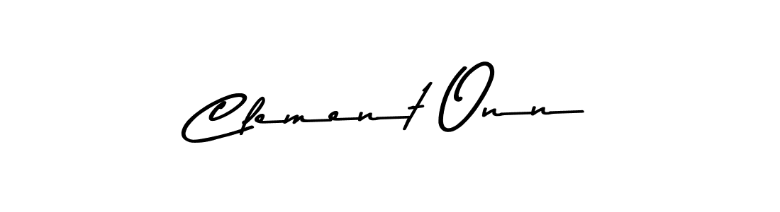 Also You can easily find your signature by using the search form. We will create Clement Onn name handwritten signature images for you free of cost using Asem Kandis PERSONAL USE sign style. Clement Onn signature style 9 images and pictures png