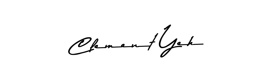 This is the best signature style for the Clement Yeh name. Also you like these signature font (Asem Kandis PERSONAL USE). Mix name signature. Clement Yeh signature style 9 images and pictures png