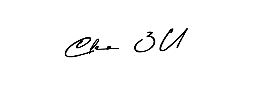 Use a signature maker to create a handwritten signature online. With this signature software, you can design (Asem Kandis PERSONAL USE) your own signature for name Cleo <3 U. Cleo <3 U signature style 9 images and pictures png