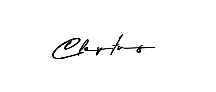 Make a beautiful signature design for name Cleytus. With this signature (Asem Kandis PERSONAL USE) style, you can create a handwritten signature for free. Cleytus signature style 9 images and pictures png