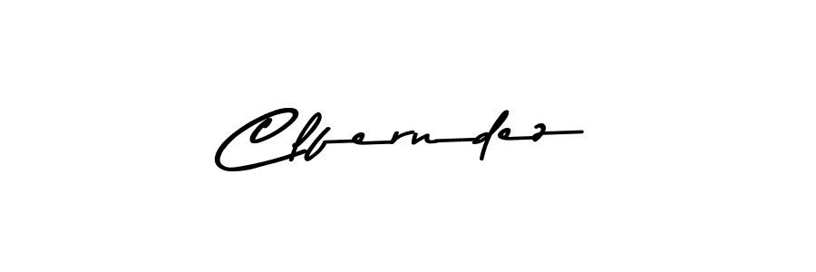 Also we have Clferndez name is the best signature style. Create professional handwritten signature collection using Asem Kandis PERSONAL USE autograph style. Clferndez signature style 9 images and pictures png