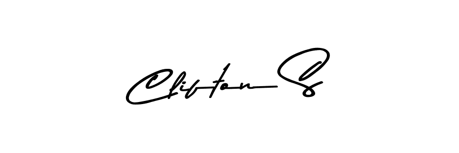 It looks lik you need a new signature style for name Clifton S. Design unique handwritten (Asem Kandis PERSONAL USE) signature with our free signature maker in just a few clicks. Clifton S signature style 9 images and pictures png