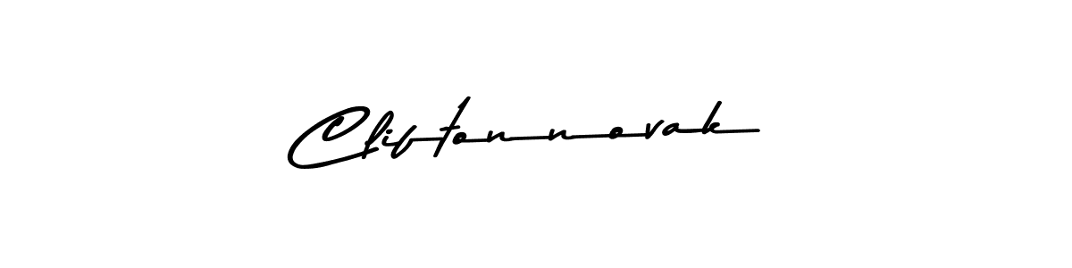 It looks lik you need a new signature style for name Cliftonnovak. Design unique handwritten (Asem Kandis PERSONAL USE) signature with our free signature maker in just a few clicks. Cliftonnovak signature style 9 images and pictures png