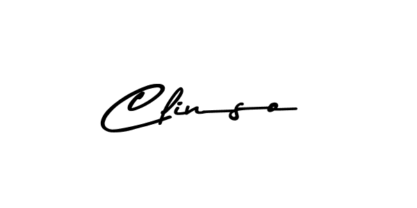 Once you've used our free online signature maker to create your best signature Asem Kandis PERSONAL USE style, it's time to enjoy all of the benefits that Clinso name signing documents. Clinso signature style 9 images and pictures png