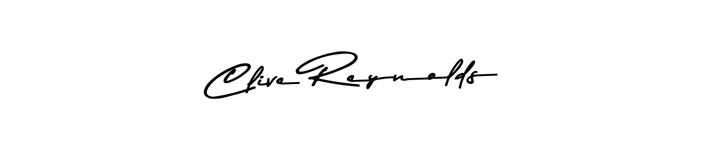 How to make Clive Reynolds name signature. Use Asem Kandis PERSONAL USE style for creating short signs online. This is the latest handwritten sign. Clive Reynolds signature style 9 images and pictures png