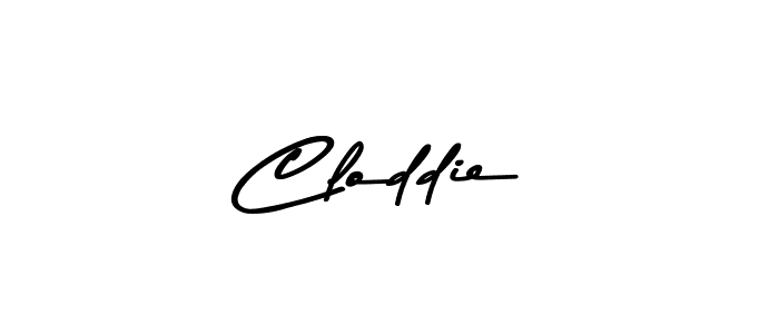 if you are searching for the best signature style for your name Cloddie. so please give up your signature search. here we have designed multiple signature styles  using Asem Kandis PERSONAL USE. Cloddie signature style 9 images and pictures png