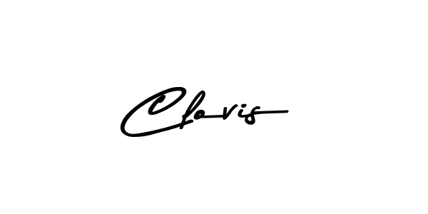 Create a beautiful signature design for name Clovis. With this signature (Asem Kandis PERSONAL USE) fonts, you can make a handwritten signature for free. Clovis signature style 9 images and pictures png