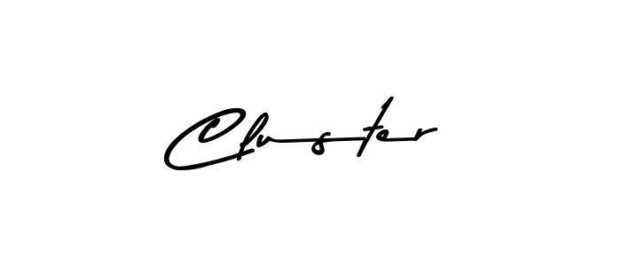 How to Draw Cluster signature style? Asem Kandis PERSONAL USE is a latest design signature styles for name Cluster. Cluster signature style 9 images and pictures png