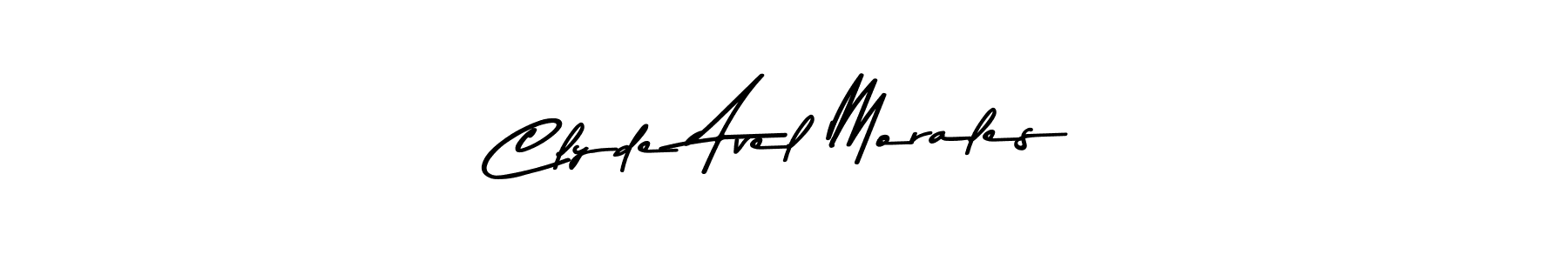 Similarly Asem Kandis PERSONAL USE is the best handwritten signature design. Signature creator online .You can use it as an online autograph creator for name Clyde Avel Morales. Clyde Avel Morales signature style 9 images and pictures png