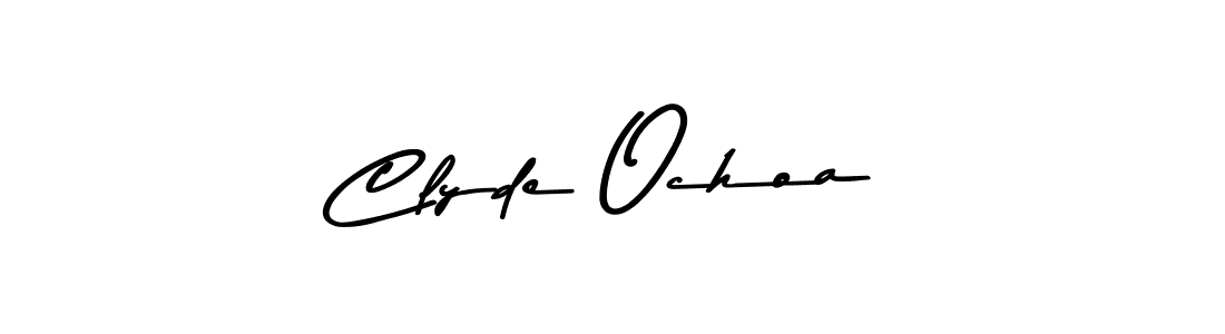 The best way (Asem Kandis PERSONAL USE) to make a short signature is to pick only two or three words in your name. The name Clyde Ochoa include a total of six letters. For converting this name. Clyde Ochoa signature style 9 images and pictures png