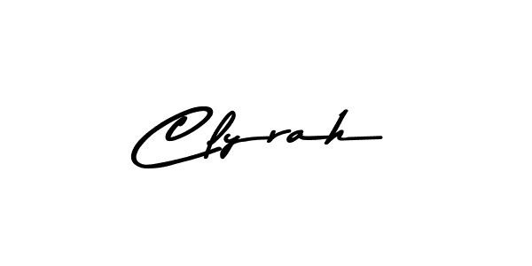 Also we have Clyrah name is the best signature style. Create professional handwritten signature collection using Asem Kandis PERSONAL USE autograph style. Clyrah signature style 9 images and pictures png