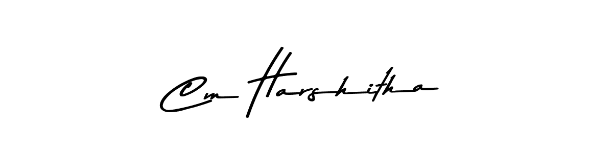 Check out images of Autograph of Cm Harshitha name. Actor Cm Harshitha Signature Style. Asem Kandis PERSONAL USE is a professional sign style online. Cm Harshitha signature style 9 images and pictures png