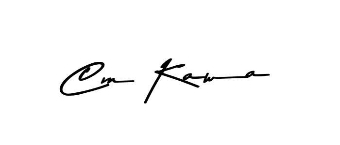 Also You can easily find your signature by using the search form. We will create Cm Kawa name handwritten signature images for you free of cost using Asem Kandis PERSONAL USE sign style. Cm Kawa signature style 9 images and pictures png