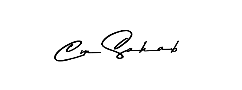 if you are searching for the best signature style for your name Cm Sahab. so please give up your signature search. here we have designed multiple signature styles  using Asem Kandis PERSONAL USE. Cm Sahab signature style 9 images and pictures png