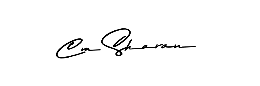 Also we have Cm Sharan name is the best signature style. Create professional handwritten signature collection using Asem Kandis PERSONAL USE autograph style. Cm Sharan signature style 9 images and pictures png