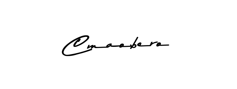 How to make Cmaobero signature? Asem Kandis PERSONAL USE is a professional autograph style. Create handwritten signature for Cmaobero name. Cmaobero signature style 9 images and pictures png