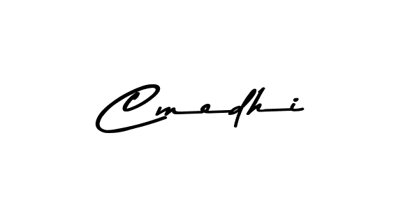 Create a beautiful signature design for name Cmedhi. With this signature (Asem Kandis PERSONAL USE) fonts, you can make a handwritten signature for free. Cmedhi signature style 9 images and pictures png