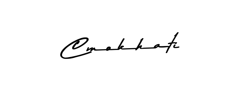 if you are searching for the best signature style for your name Cmokhati. so please give up your signature search. here we have designed multiple signature styles  using Asem Kandis PERSONAL USE. Cmokhati signature style 9 images and pictures png