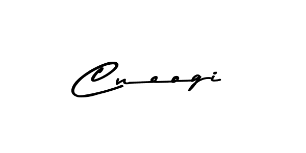 Make a beautiful signature design for name Cneogi. With this signature (Asem Kandis PERSONAL USE) style, you can create a handwritten signature for free. Cneogi signature style 9 images and pictures png