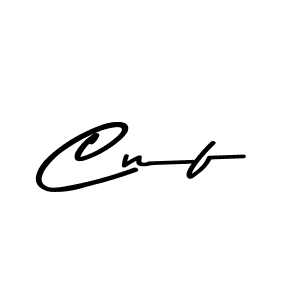 Use a signature maker to create a handwritten signature online. With this signature software, you can design (Asem Kandis PERSONAL USE) your own signature for name Cnf. Cnf signature style 9 images and pictures png