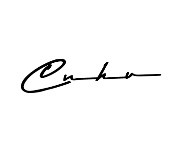 Use a signature maker to create a handwritten signature online. With this signature software, you can design (Asem Kandis PERSONAL USE) your own signature for name Cnhu. Cnhu signature style 9 images and pictures png