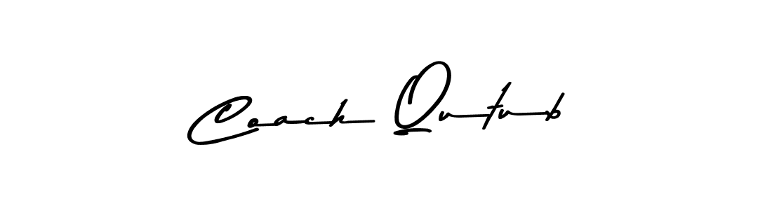 How to Draw Coach Qutub signature style? Asem Kandis PERSONAL USE is a latest design signature styles for name Coach Qutub. Coach Qutub signature style 9 images and pictures png