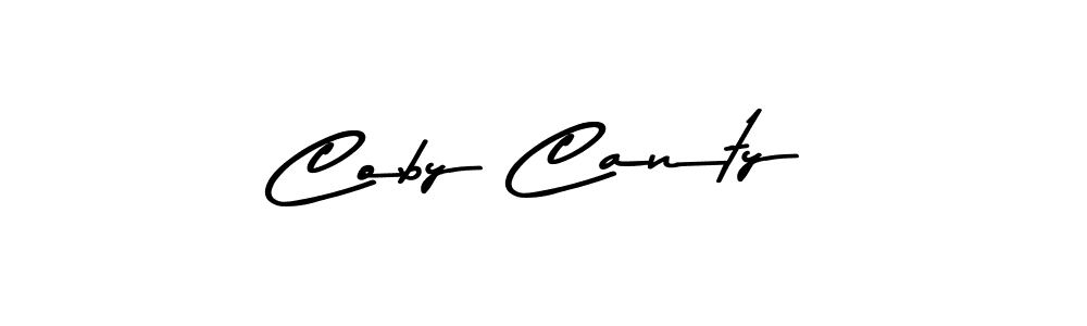 Make a beautiful signature design for name Coby Canty. Use this online signature maker to create a handwritten signature for free. Coby Canty signature style 9 images and pictures png