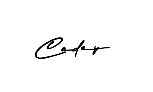 Here are the top 10 professional signature styles for the name Codey. These are the best autograph styles you can use for your name. Codey signature style 9 images and pictures png