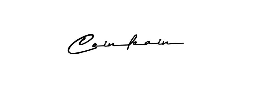 Create a beautiful signature design for name Coinleain. With this signature (Asem Kandis PERSONAL USE) fonts, you can make a handwritten signature for free. Coinleain signature style 9 images and pictures png