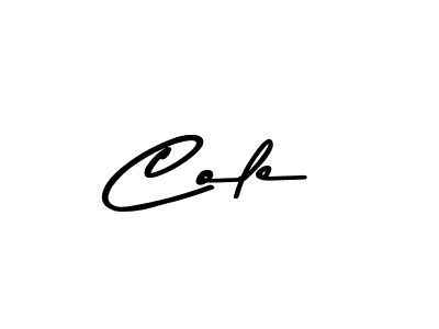 Make a beautiful signature design for name Cole. With this signature (Asem Kandis PERSONAL USE) style, you can create a handwritten signature for free. Cole signature style 9 images and pictures png