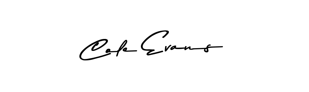 Use a signature maker to create a handwritten signature online. With this signature software, you can design (Asem Kandis PERSONAL USE) your own signature for name Cole Evans. Cole Evans signature style 9 images and pictures png