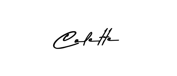 The best way (Asem Kandis PERSONAL USE) to make a short signature is to pick only two or three words in your name. The name Colette include a total of six letters. For converting this name. Colette signature style 9 images and pictures png