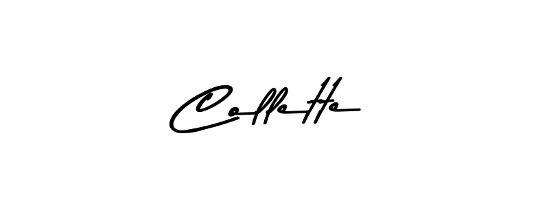 You should practise on your own different ways (Asem Kandis PERSONAL USE) to write your name (Collette) in signature. don't let someone else do it for you. Collette signature style 9 images and pictures png