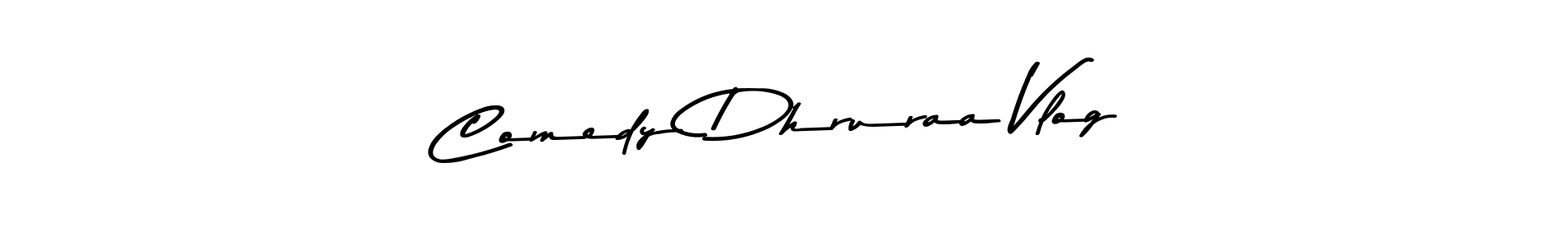 How to make Comedy Dhruraa Vlog signature? Asem Kandis PERSONAL USE is a professional autograph style. Create handwritten signature for Comedy Dhruraa Vlog name. Comedy Dhruraa Vlog signature style 9 images and pictures png