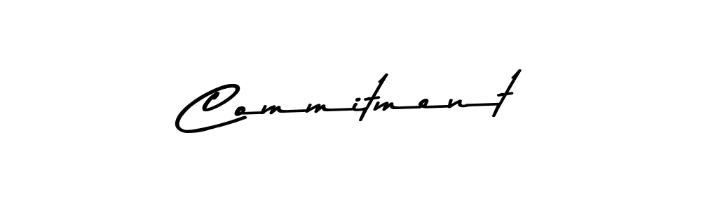 How to make Commitment signature? Asem Kandis PERSONAL USE is a professional autograph style. Create handwritten signature for Commitment name. Commitment signature style 9 images and pictures png