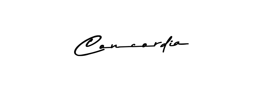 Concordia stylish signature style. Best Handwritten Sign (Asem Kandis PERSONAL USE) for my name. Handwritten Signature Collection Ideas for my name Concordia. Concordia signature style 9 images and pictures png