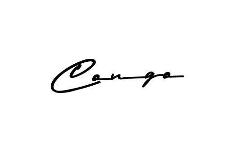 Create a beautiful signature design for name Congo. With this signature (Asem Kandis PERSONAL USE) fonts, you can make a handwritten signature for free. Congo signature style 9 images and pictures png