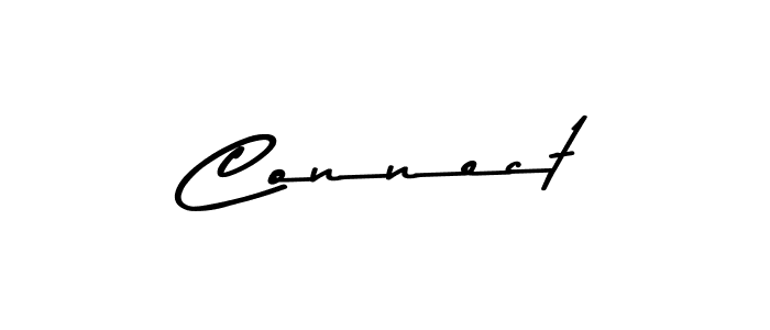You should practise on your own different ways (Asem Kandis PERSONAL USE) to write your name (Connect) in signature. don't let someone else do it for you. Connect signature style 9 images and pictures png