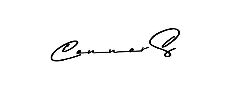 You should practise on your own different ways (Asem Kandis PERSONAL USE) to write your name (Connor S) in signature. don't let someone else do it for you. Connor S signature style 9 images and pictures png