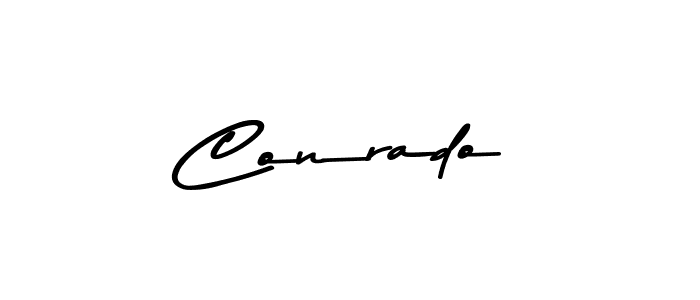 You should practise on your own different ways (Asem Kandis PERSONAL USE) to write your name (Conrado) in signature. don't let someone else do it for you. Conrado signature style 9 images and pictures png