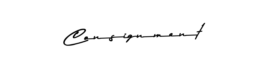 Design your own signature with our free online signature maker. With this signature software, you can create a handwritten (Asem Kandis PERSONAL USE) signature for name Consignment. Consignment signature style 9 images and pictures png