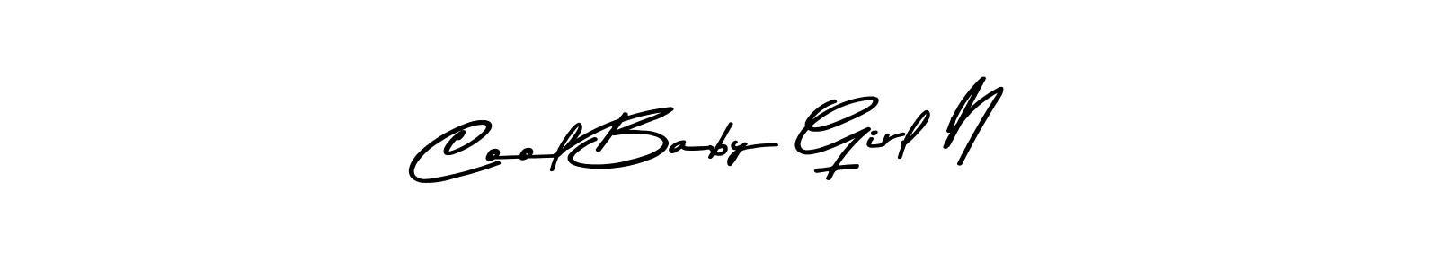 Use a signature maker to create a handwritten signature online. With this signature software, you can design (Asem Kandis PERSONAL USE) your own signature for name Cool Baby Girl N. Cool Baby Girl N signature style 9 images and pictures png
