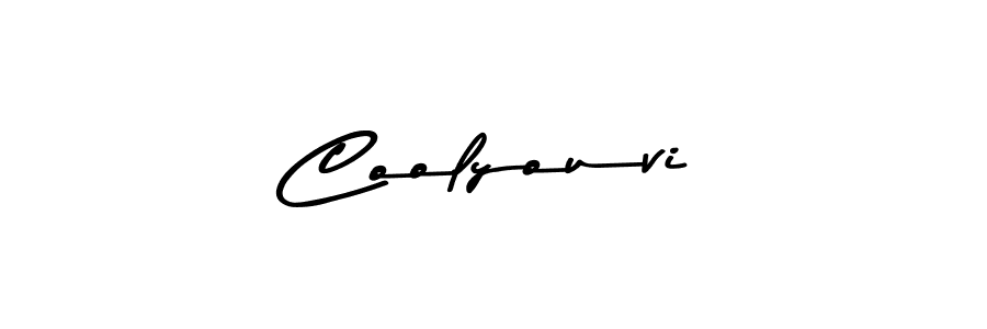 Also we have Coolyouvi name is the best signature style. Create professional handwritten signature collection using Asem Kandis PERSONAL USE autograph style. Coolyouvi signature style 9 images and pictures png