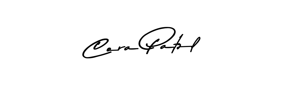 This is the best signature style for the Cora Patzl name. Also you like these signature font (Asem Kandis PERSONAL USE). Mix name signature. Cora Patzl signature style 9 images and pictures png
