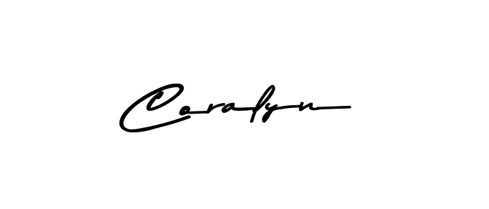 How to Draw Coralyn signature style? Asem Kandis PERSONAL USE is a latest design signature styles for name Coralyn. Coralyn signature style 9 images and pictures png