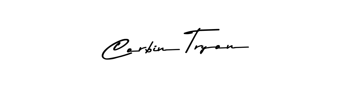 Use a signature maker to create a handwritten signature online. With this signature software, you can design (Asem Kandis PERSONAL USE) your own signature for name Corbin Tryon. Corbin Tryon signature style 9 images and pictures png