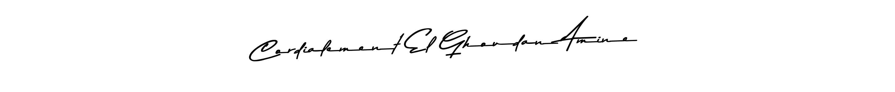 See photos of Cordialement El Ghoudan Amine official signature by Spectra . Check more albums & portfolios. Read reviews & check more about Asem Kandis PERSONAL USE font. Cordialement El Ghoudan Amine signature style 9 images and pictures png