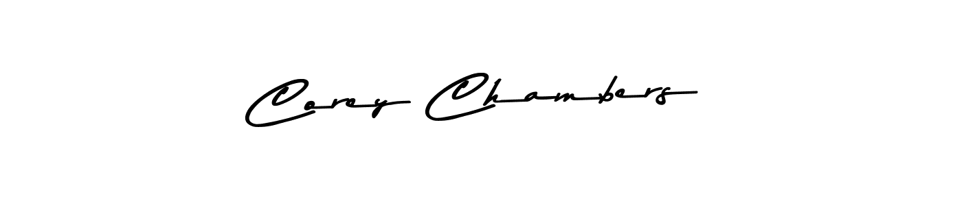 Make a beautiful signature design for name Corey Chambers. With this signature (Asem Kandis PERSONAL USE) style, you can create a handwritten signature for free. Corey Chambers signature style 9 images and pictures png