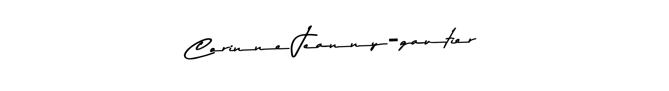 Corinne Jeanny-gautier stylish signature style. Best Handwritten Sign (Asem Kandis PERSONAL USE) for my name. Handwritten Signature Collection Ideas for my name Corinne Jeanny-gautier. Corinne Jeanny-gautier signature style 9 images and pictures png
